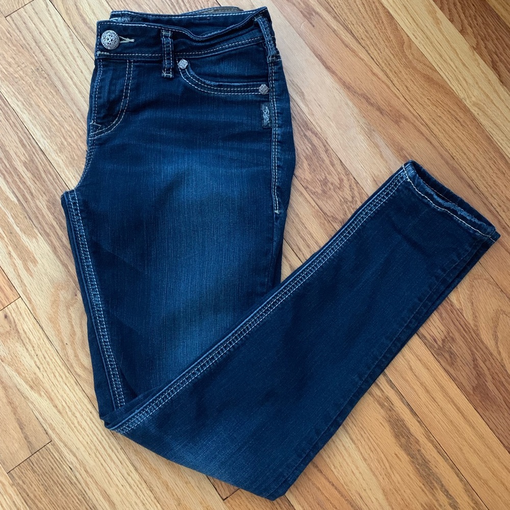 Silver suki jeans